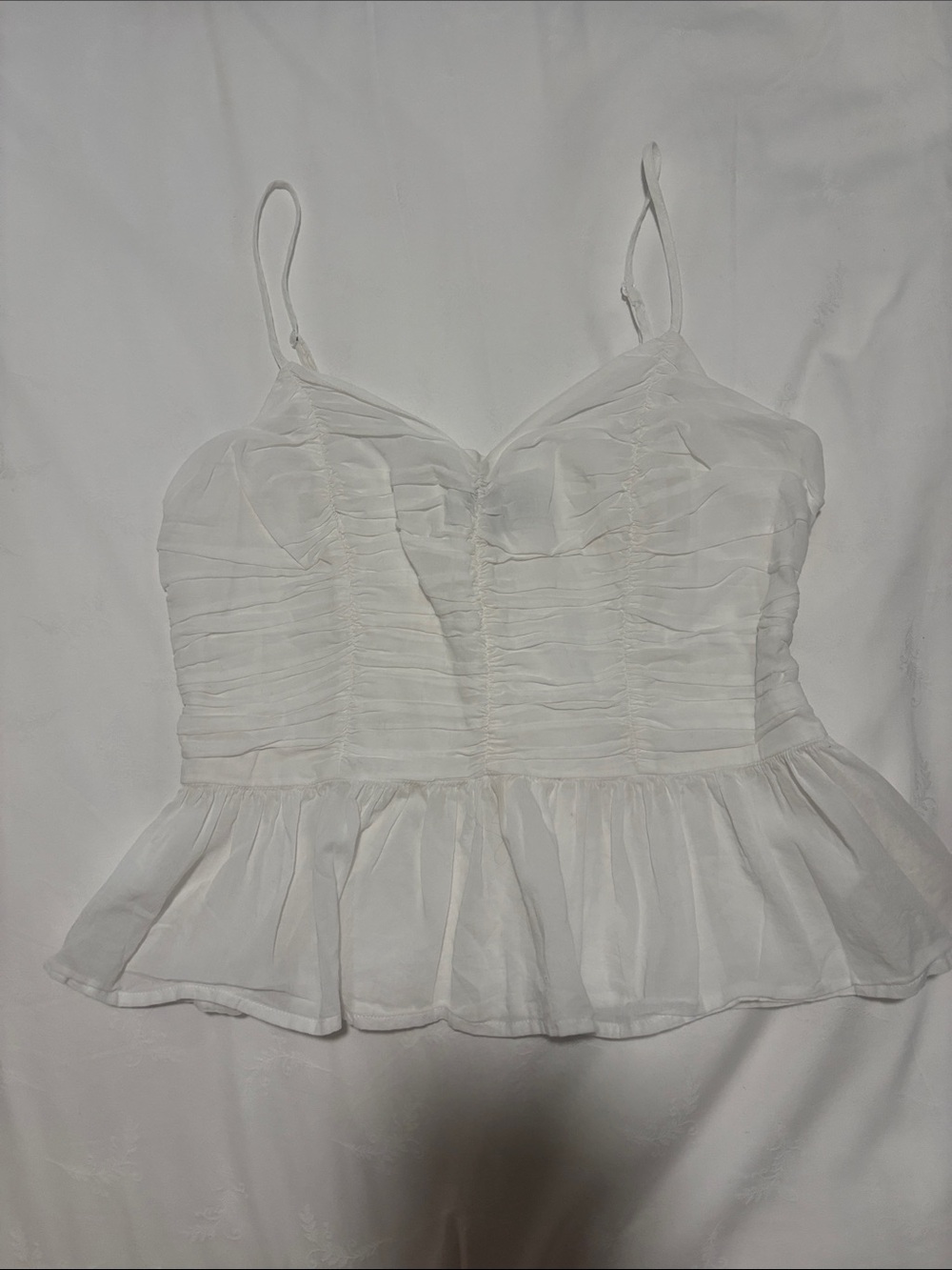 Express White Tank Top